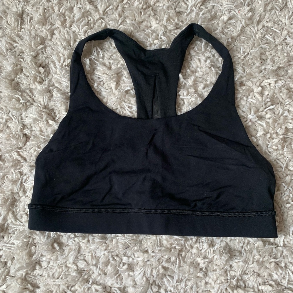 Lululemon Athletica Black Sports Bra